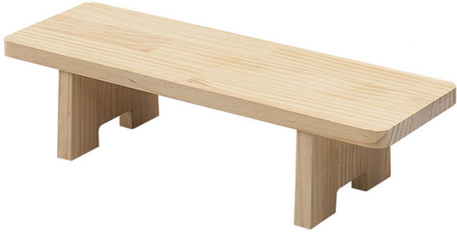 소나무 원목 화분받침대, 1개