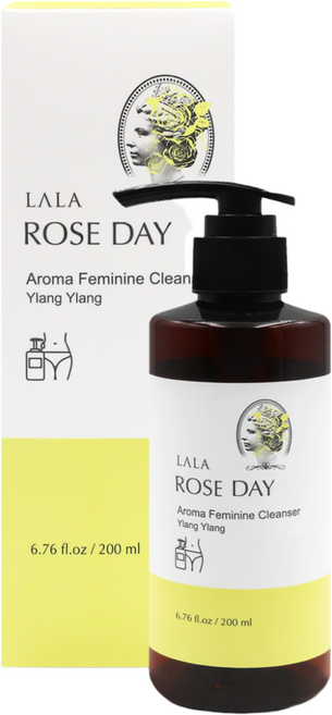 라라로즈데이 시즌2 로즈데이 아로마 여성청결제 일랑일랑향, 200ml, 1개