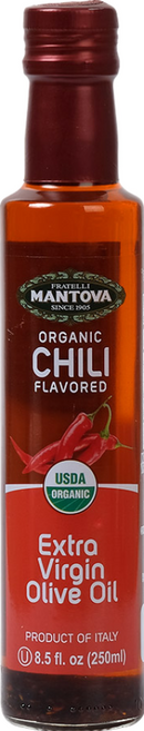 만토바 오가닉 엑스트라 버진 칠리 올리브 오일, 1개, 250ml