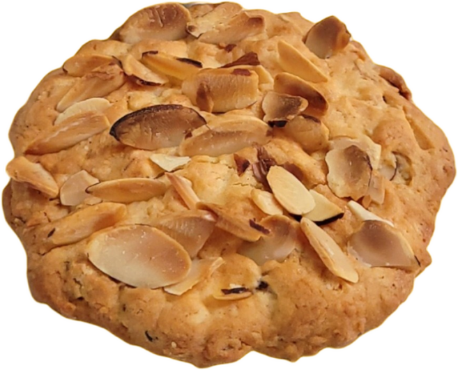 맨시니스 수제 저당쿠키 아몬드 개별포장 카페쿠키 달지않은, 1개, 50g