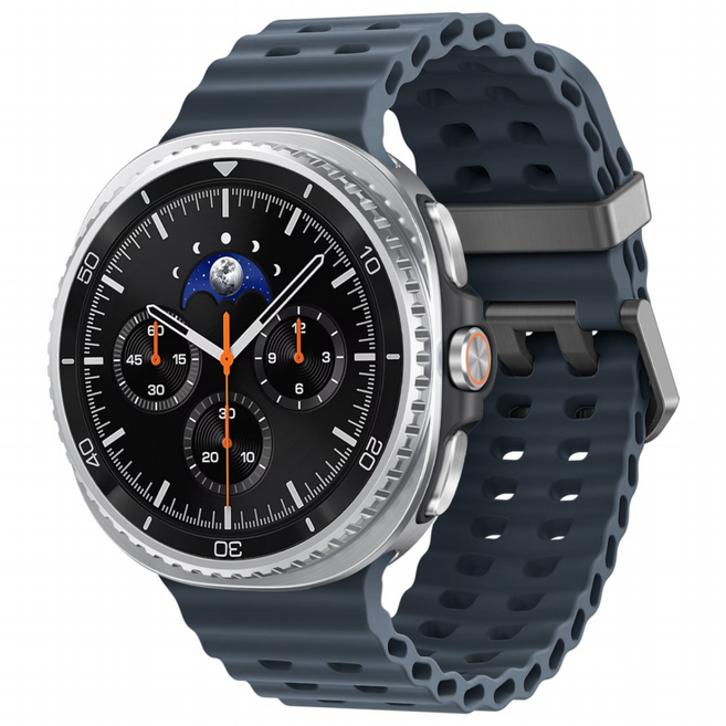 갤럭시워치8/8클래식 호환 스트랩 방수성 스포츠 마린 밴드 40mm 44mm 46mm, 블루그레이