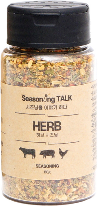 시즈닝톡 허브 시즈닝, 80g, 1개