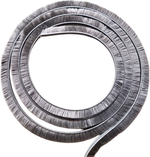 모헤어 10M 창문 샤시 모헤어교체 샤시털 비접착 6.4mm / 6.7mm (5mm 7mm 10mm 12mm 16mm), 1개, 5mm