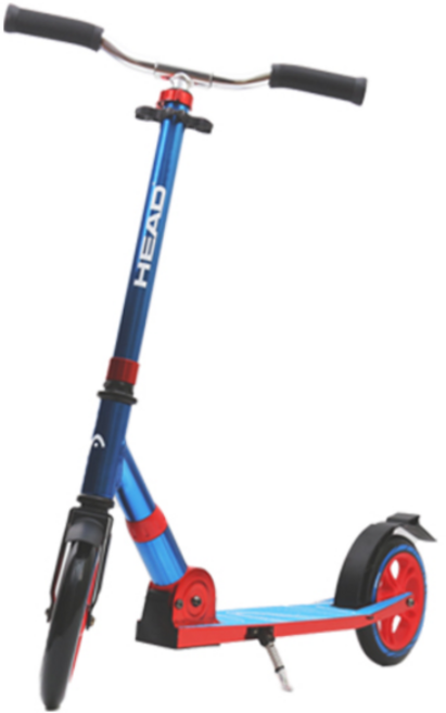 HEAD 킥보드 스톰 주니어 성인 높낮이조절 접이식, 블루, 1개