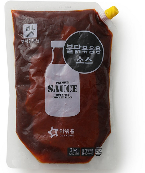 아워홈 행복한맛남 불닭볶음용소스, 2kg, 3개