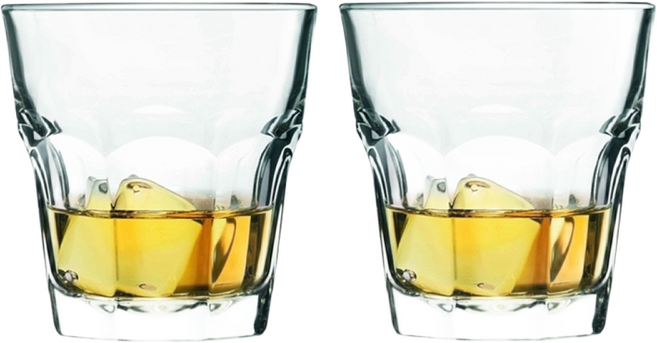리비 지브랄타 언더락잔 위스키잔 유리컵 266ml 2개