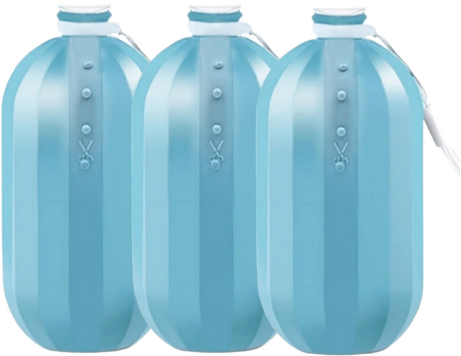 핑크아울 화장실 변기세정제 수류탄형, 250g, 3개