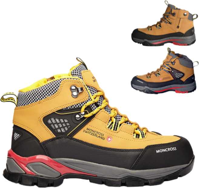 몽크로스 안전화 람세스 71 가벼운 6인치 지퍼 발이편한 안전화 논슬립 1등급