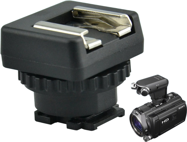 주닉스 핫슈어댑터 소니 호환 캠코더를 위한 핫슈 컨버트, 1개, 소니호환 핫슈