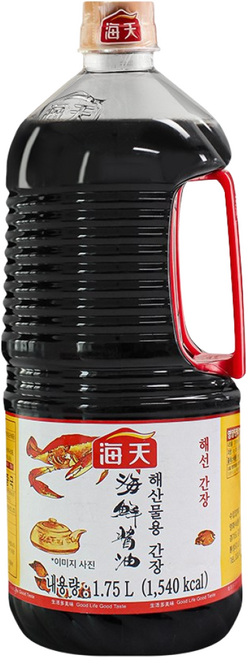 해천 해산물용 간장, 1.75L, 1개