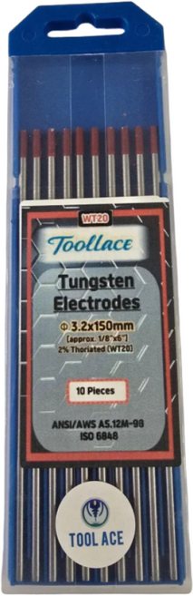 툴에이스 텅스텐봉 텅스텐 알곤 티그 전극봉 토륨 WT20 3.2mm 1통 (10개), 1세트, 토륨2%3.2