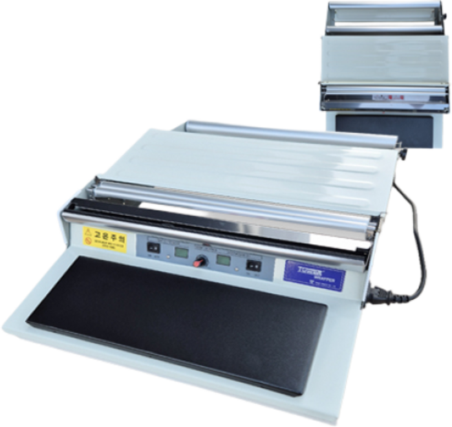 전기 자동랩커터기 TW-450. 수동랩포장기 TW-400 배달음식 포장 업소용 칼날 추가구매, 자동형 450, 1개, 실버