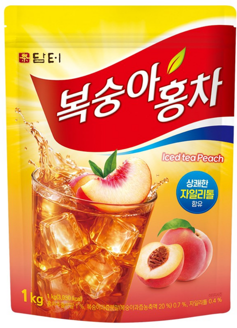 담터 복숭아홍차 1kg, 1개, 1개입
