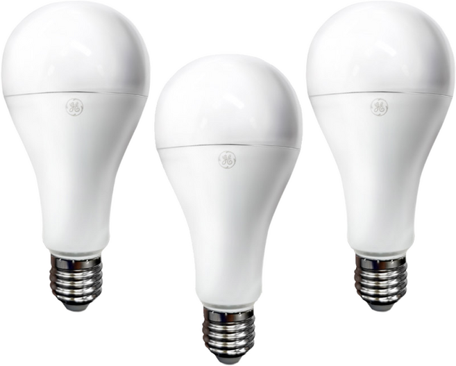 GE LED 전구 램프 13W 주광색(하얀빛) 3개 세트, GE LED 전구 13W 주광색(하얀빛) 3개입, 1세트, 주광색