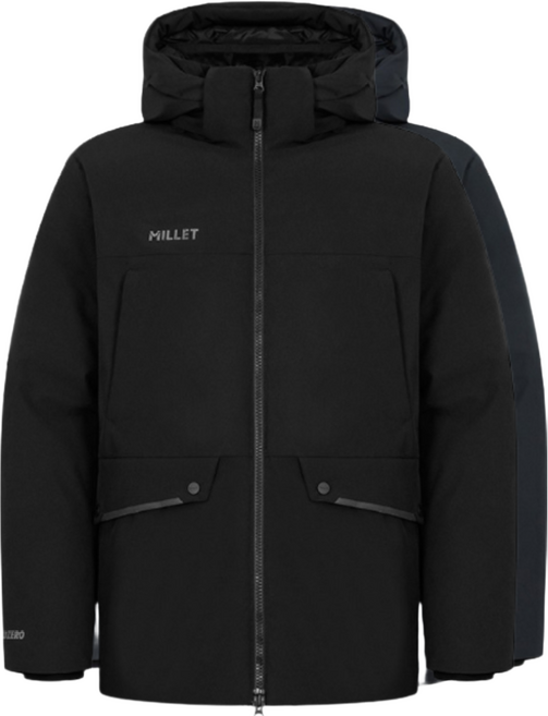 [매장발송] 밀레 남성용 패딩 구스다운 보온 발열 방풍 캠핑 여행 산책 워킹 숏패딩