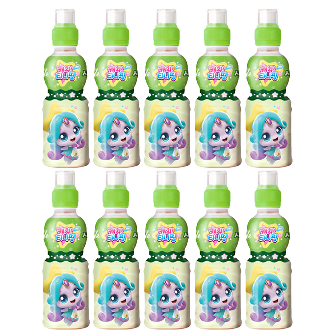 웅진 캐치 티니핑 어린이 음료수 사과맛 200ml 10개