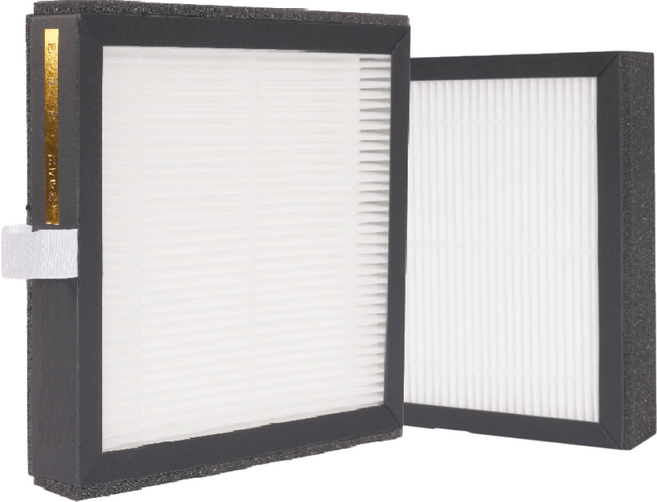 보아르 모아 공기청정 제습기 호환용 필터 VO-DH002 M1000 2개 세트, 수량