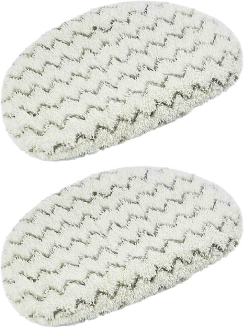 [NMX] 비쎌 스팀청소기 호환 극세사 패드 걸레 1977Z 1132Z 1252 전용 교체용 청소포 세탁 재사용 가능, 2개, 커버용패드