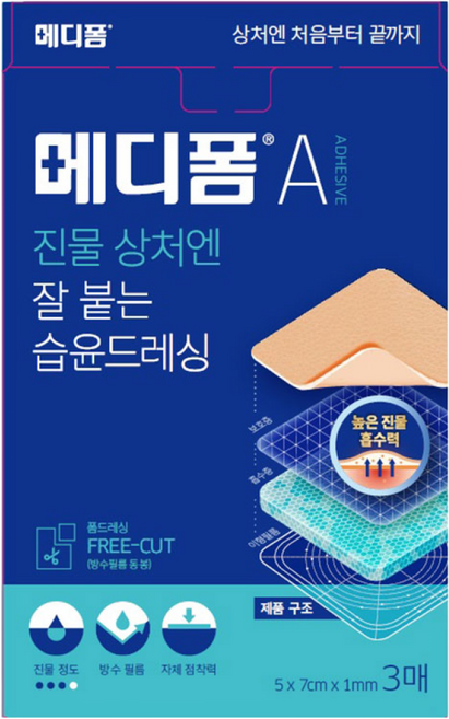 메디폼 A 반창고, 1개