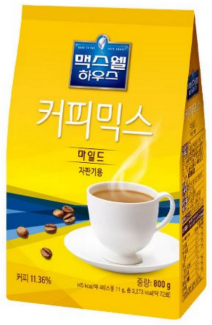 맥스웰마일드 커피믹스 800g 10개입(한박스), 10개입, 1개