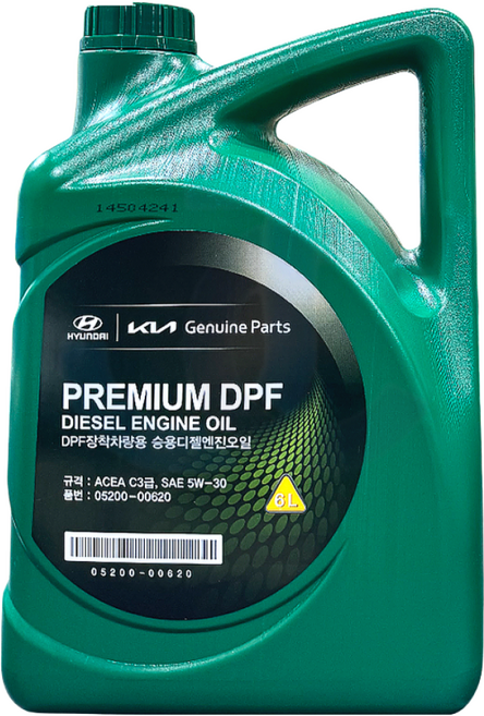 경유 디젤 Diesel 엔진오일 ACEA C3급, 6L, 5w30, 1개