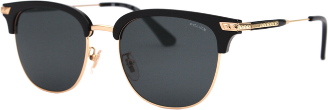 폴리스 SPL 859G 300F 스퀘어 오버사이즈 콤비 뿔테 명품선글라스