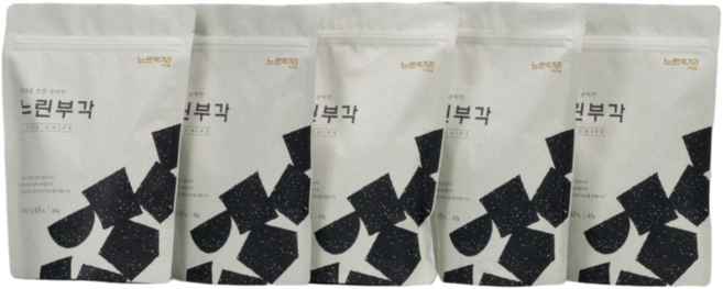 광주 송정역시장 느린먹거리 부각가 김부각 45g 5pack