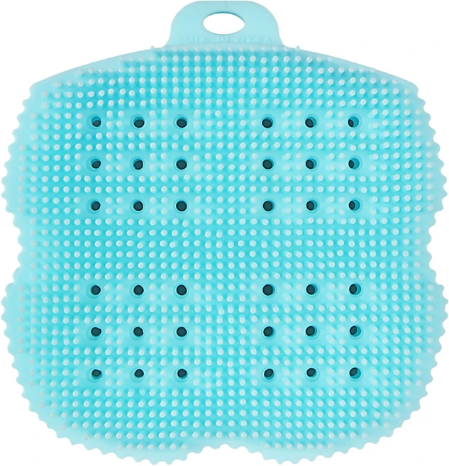 비비또 실리콘 베이비 타월, 블루, 1개 - 쿠팡