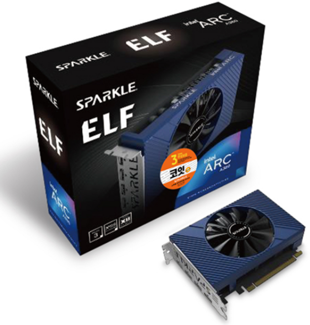 [공식수입사] SPARKLE Arc A380 ELF OC D6 6GB, [SPARKLE] A380 ELF