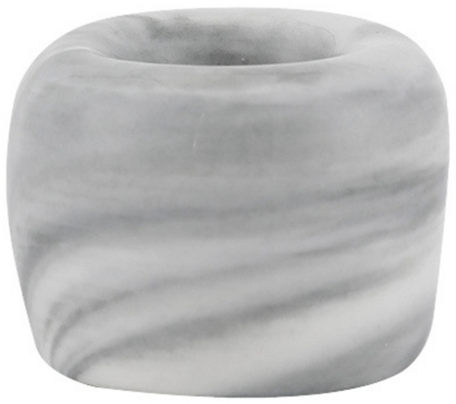 아르앤유 세라믹 마블 싱글 칫솔꽂이, 1개, 그레이