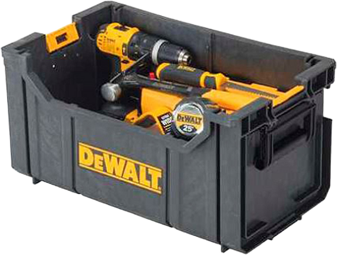 디월트 터프시스템 오픈 공구함 박스 DS280 DWST08205, 1개