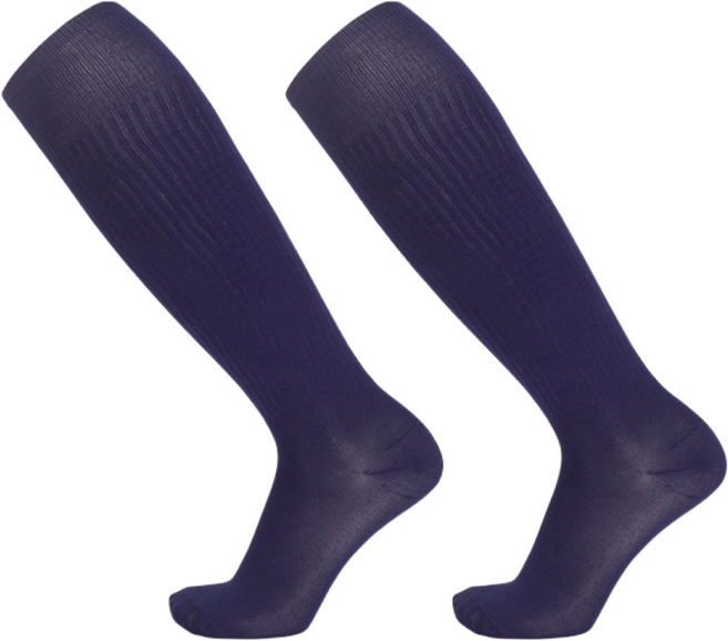 삼바쓰 남성 사회인야구 입문용 장목 야구 양말, 3개, 네이비