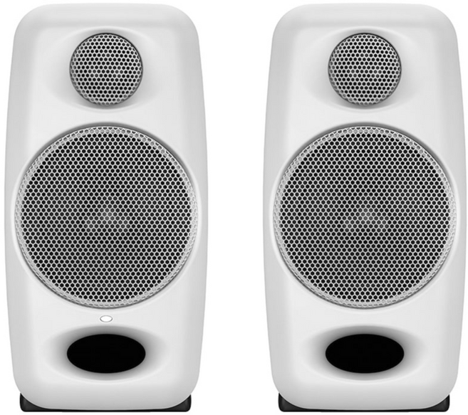 [기어라운지 정품] IK 멀티미디어 iLoud 마이크로 모니터 스피커 (데스크탑/홈레코딩/블루투스) - 고음질 컴팩트 스튜디오 모니터, 화이트