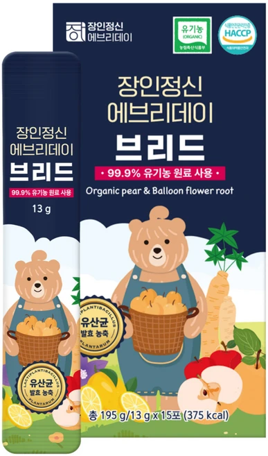 장인정신에브리데이 브리드, 195g, 1개 - 쿠팡