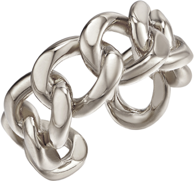 가이거 선미 착용 볼드 체인 오픈링 GISVWR006