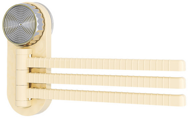 blitopia 회전식 3단 행주걸이, 1개, 베이지