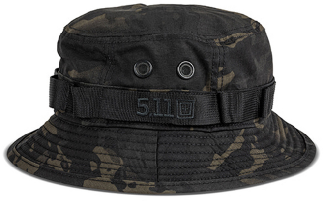 5.11 택티컬 부니햇 (멀티캠 블랙) - Boonie Hat (Multicam Black)