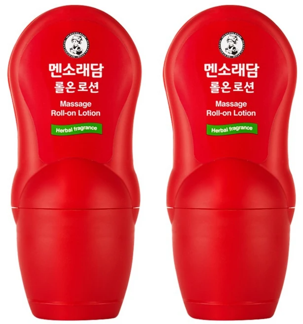 멘소래담 롤 온 로션 50ml, 1개입, 2개 - 쿠팡
