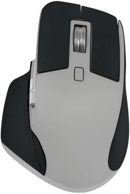 에코케이스 mxmaster3s 스킨 로지텍 마우스 스티커 그립테이프, 하프스킨 검정