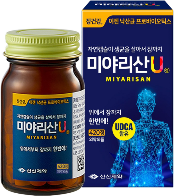 미야리산U 420정 낙산균 UDCA, 1개