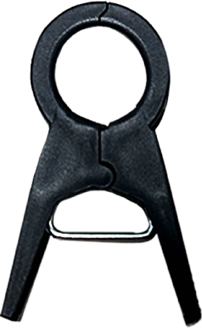 국내생산 20mm 호박집게 유인집게 고추 포도 오이 토마토 메론 다용도 집게, 100개