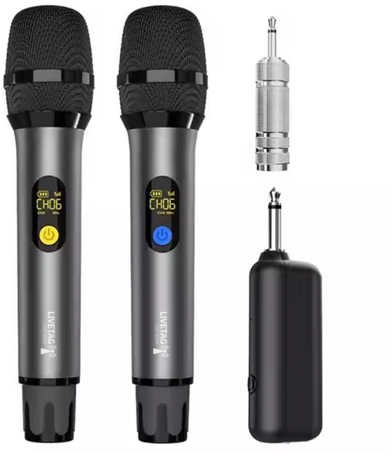 25년식 3세대 무선마이크 LIVETAG M10HH 라이브택 2채널 행사용 보컬용