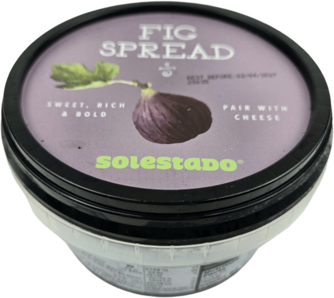 <식자재랜드>코스트코 SOLESTADO 무화과 스프레드 그리스 스프레드, 70g, 1개