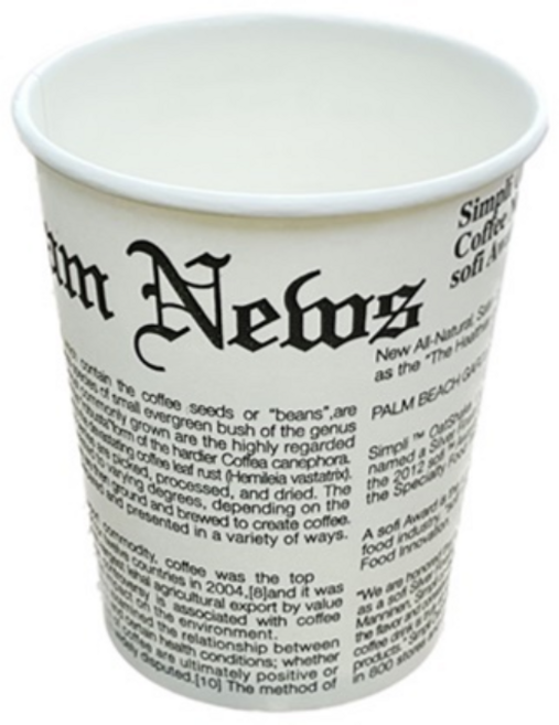 커피데이 테이크아웃컵 10온스 인쇄종이컵(영문화이트) 1000개 300ml, 1세트