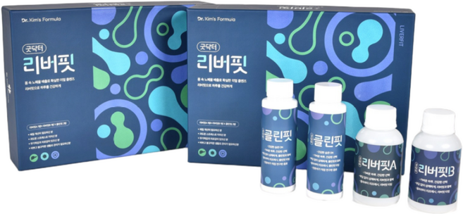 굿닥터 리버핏 누가의원 김태균 내 몸 리셋 노폐물 배출 음료 세트, 2세트, 400ml