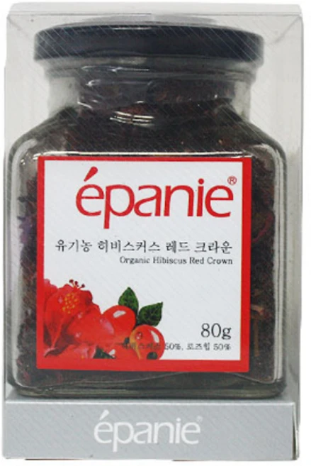 에빠니 유기농 히비스커스 레드크라운 티, 80g, 1개, 1개입 - 쿠팡