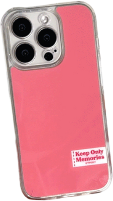 트라이코지 솔리드 라벨 뮤트 글로시 렌즈가드 아이폰 갤럭시 맥세이프 케이스