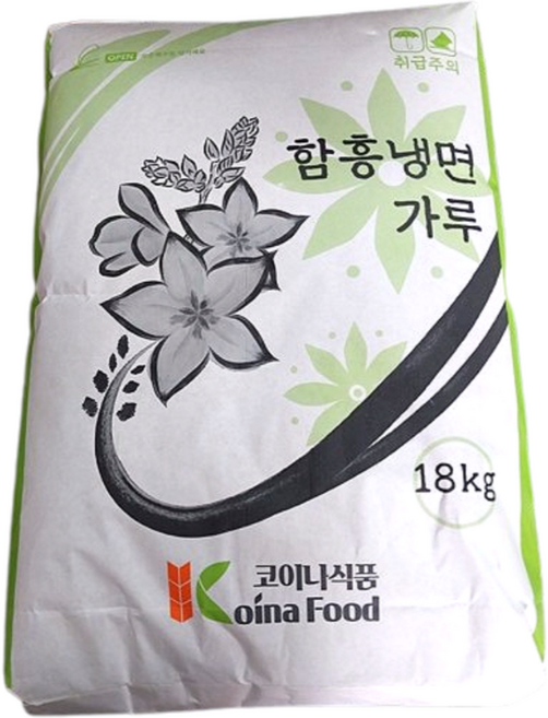 맷돌표 함흥냉면가루 18kg 냉면전분 코이나식품, 1개