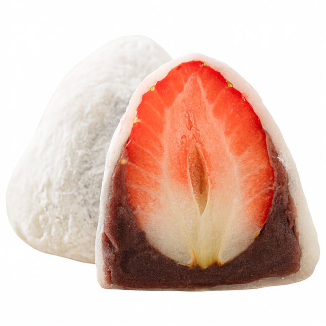 수제 딸기모찌 선물하기 딸기찹쌀떡 (8개입), 8개, 80g