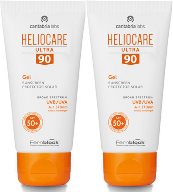 헬리오케어 울트라 젤 SPF90 50ml, 2개